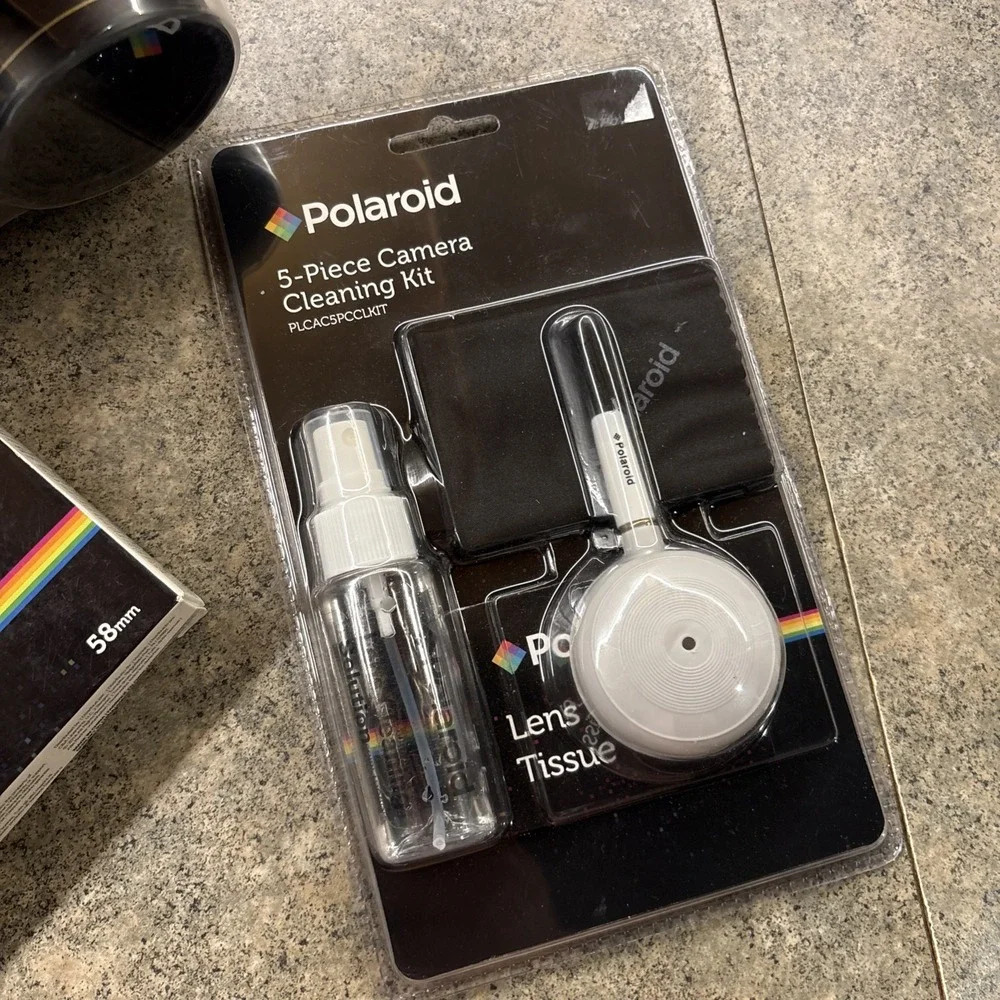 Polaroid Studio Series 58mm 2.2x Telephoto Lens Kit and Extras LOT of 4 NEW